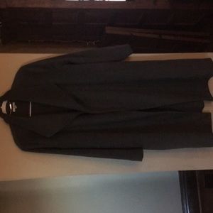 Large 14/16 H by Halson grey lined shawl collar coat